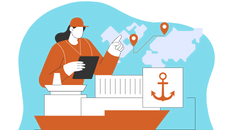 Exporting illustration.